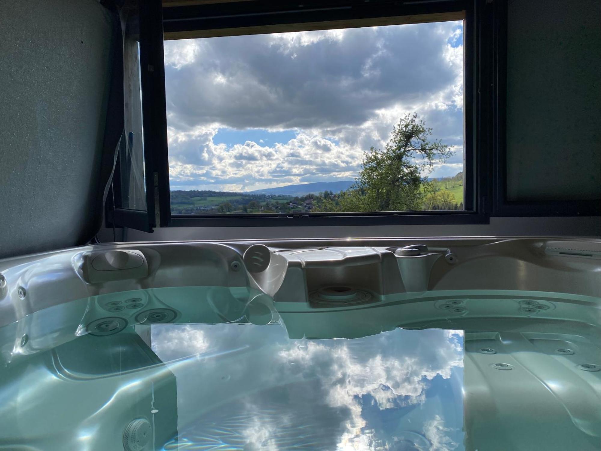 Gite De Charme Avec Jacuzzi #Calme #Cosy Viuz-en-Sallaz エクステリア 写真